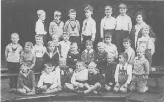 In all German schools it is officially taught that "non-Aryans" are racially inferior. Jewish children are prohibited from participating in "Aryan" sports clubs, school orchestras, and other extracurricular activities. Jewish children are banned from play