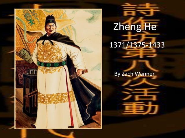 Zheng He captains his first voyage