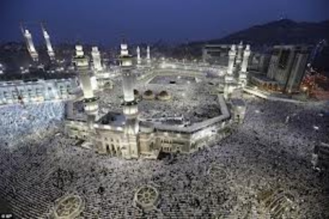 The kings journey to Mecca