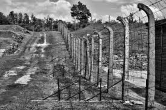 The first concentration camp...