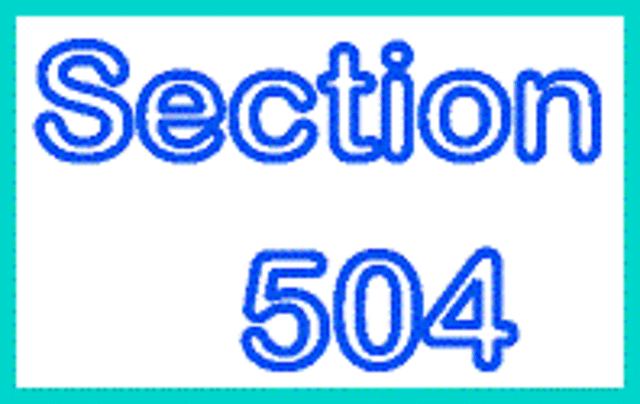 Section 504