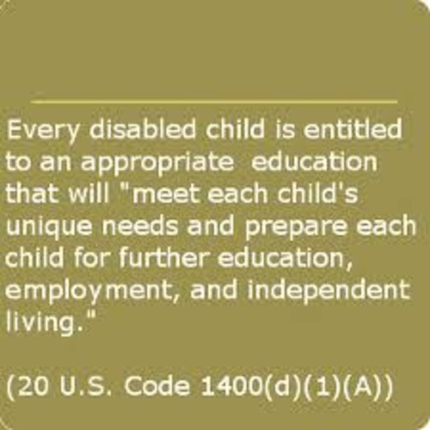 Education for All Handicapped Children Act
