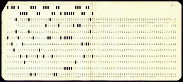 LAS TARJETAS PERFORADORAS