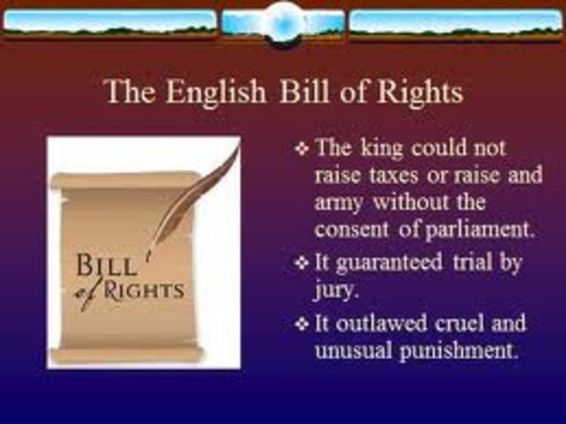 the english Bill of Rights
