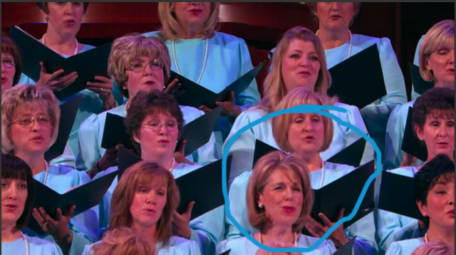 Christine joins local choir