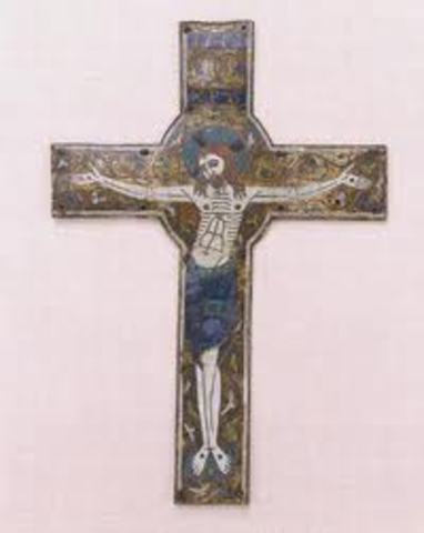 Christianity spreads throughout Europe.