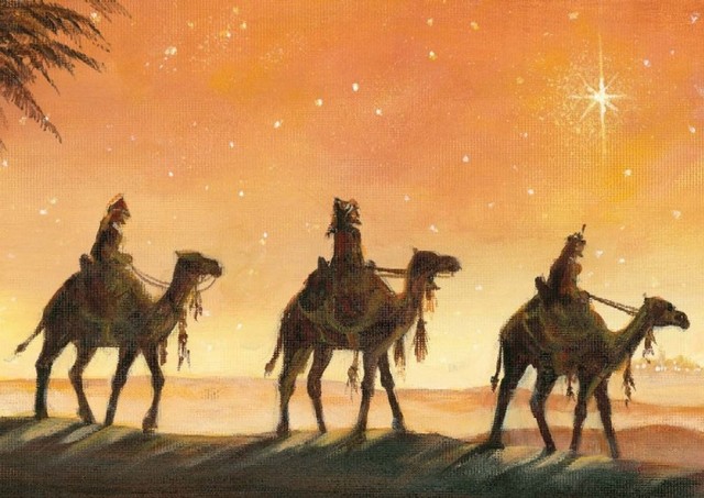 The 3 Kings Visit Jesus
