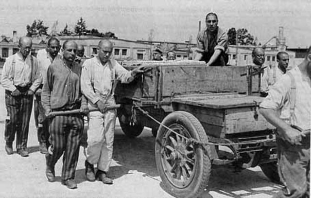 The first German Gypsies are arrested and deported to Dachau concentration camp.