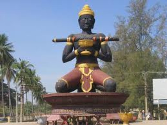 The Khmer Empireis founded in Cambodia
