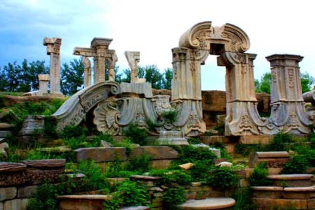 Built Old summers palace construction