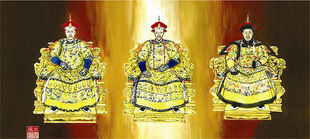 The three emperors of China