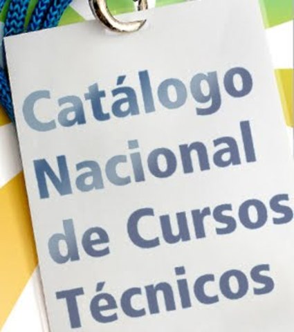 Catalogo Nacional de Cursos Técnicos de Nível Médio