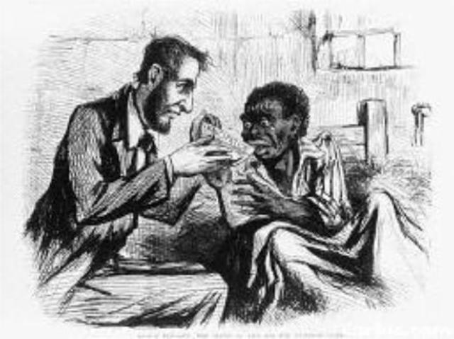 Abraham Lincoln Announces Plans for Reconstruction