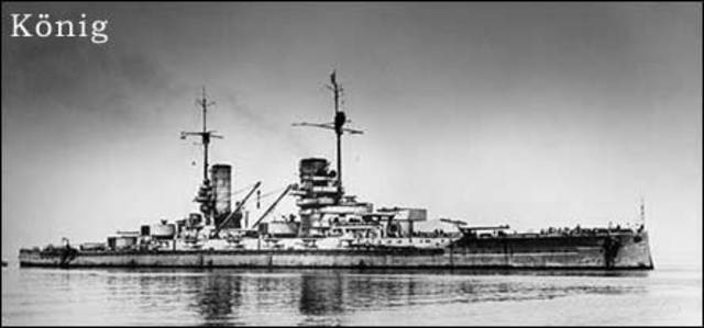 Jüüti merelahing Saksa ja Suurbritannia laevastike vahel.