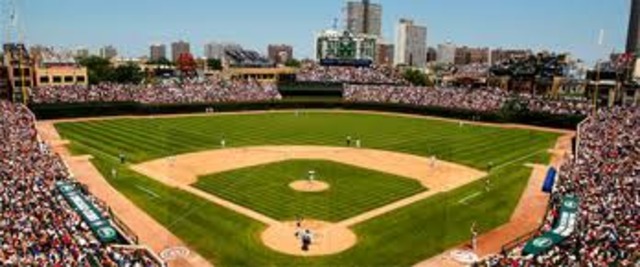 Wrigley Field baseball game