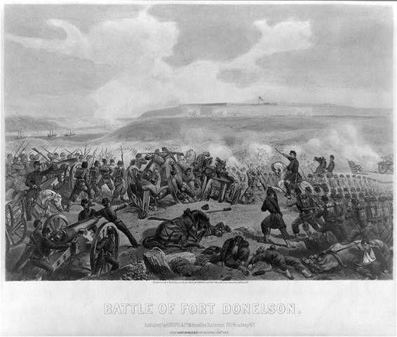 Was in the battle of Fort Donelson.