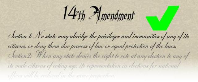 Congress passes 14th Amendment