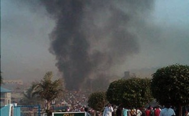 Suicide car bombing kills 15 and inures 42 people in Bauchi, Nigeria