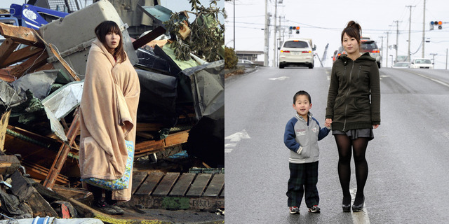 japan before and after