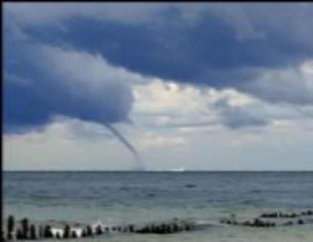 water spout hit Holland michigan