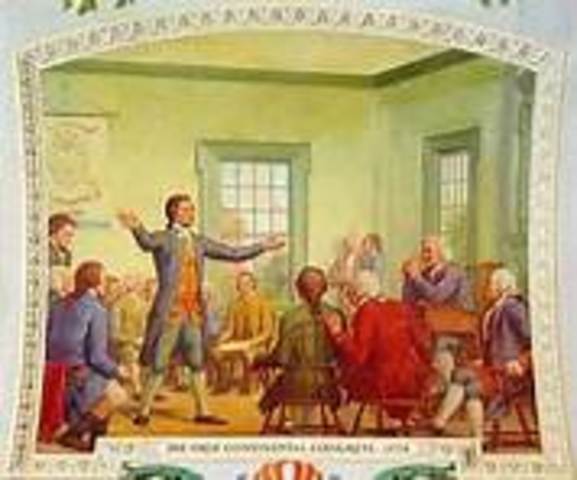 The First Continental Congress