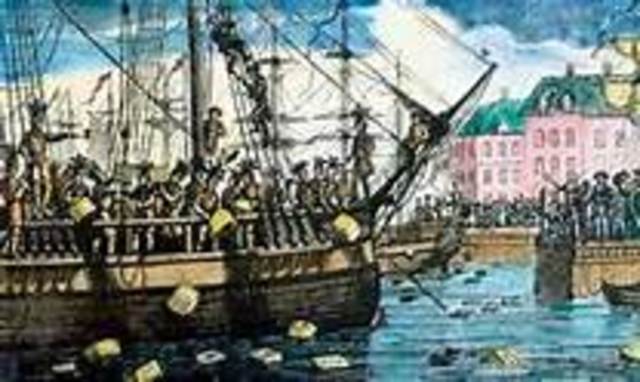 The Tea Act and The Boston Tea Party