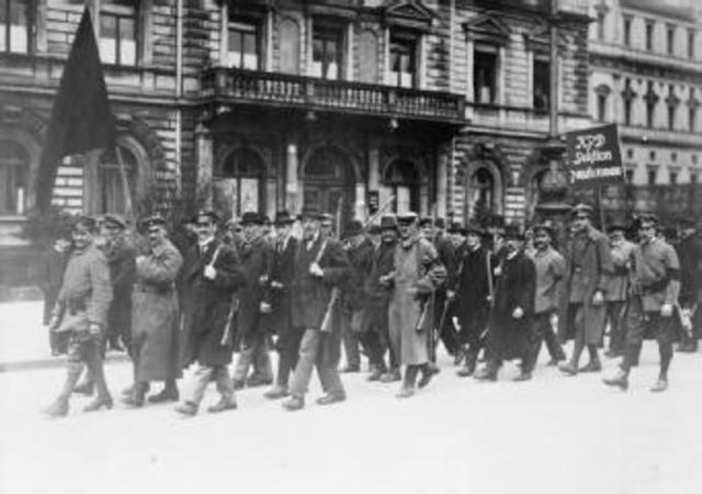 Novembrirevolutsiooni algus Saksamaal