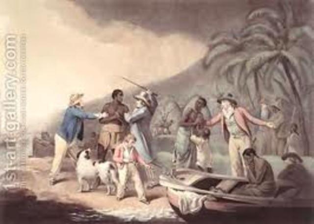 African slave trade ends.