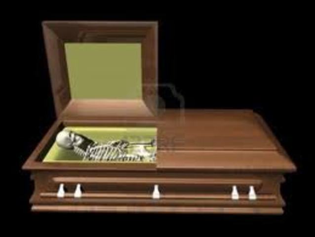 Her husband John dies.