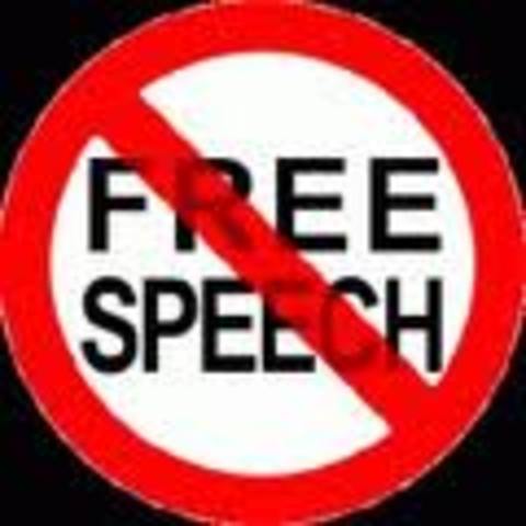 The German government takes away freedom of speech, assembly, press, and freedom from invasion of privacy and from house search without warrant.