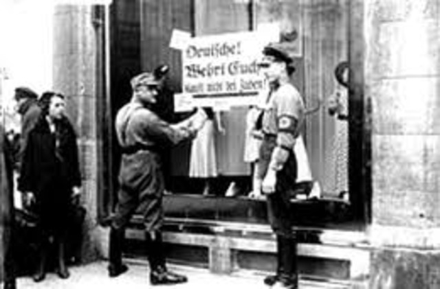 Jehovah's Witnesses are banned from all civil service jobs and are arrested throughout Germany.