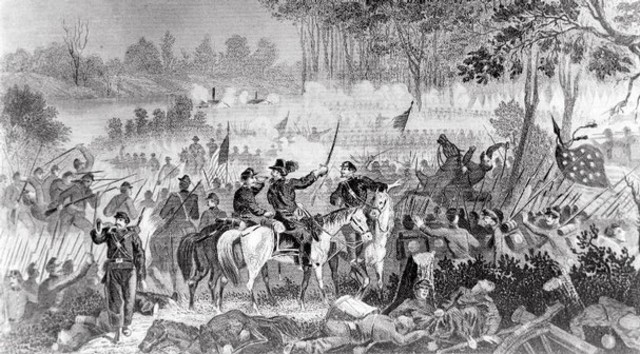 Grant wins decisive battle at Shiloh