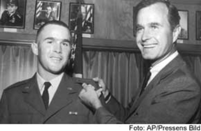 President George W. Bush decideds to join the Vietnam War