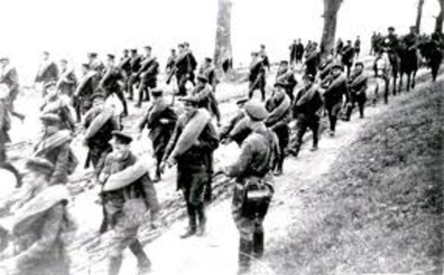 Army offensive that drove into Polish territory