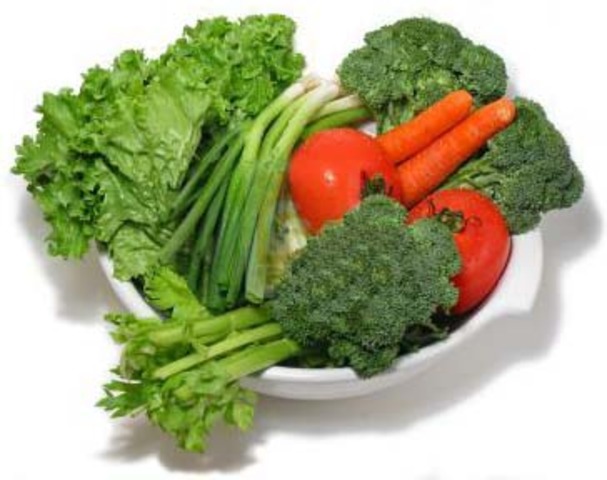 τρώνε πολλά λαχανικά