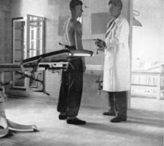 Jewish doctors are no longer permitted to practice in government institutions in Germany.