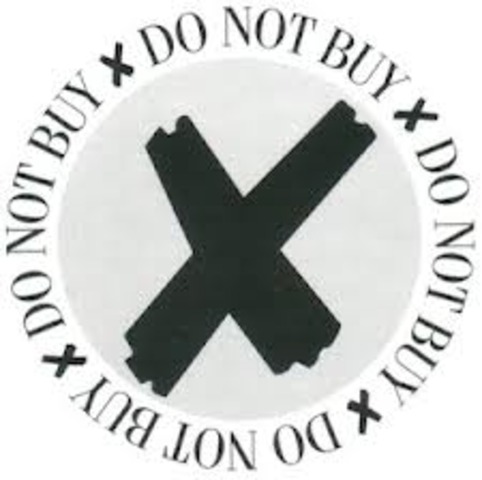 A nationwide boycott...