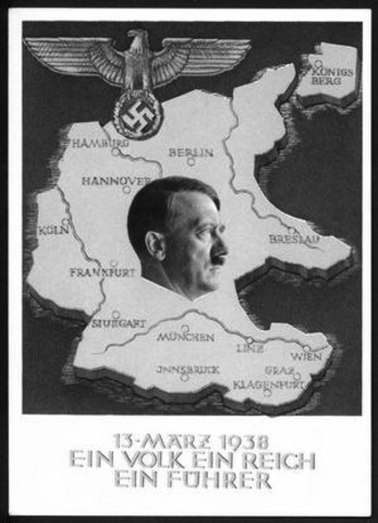 Germany annexes Austria.