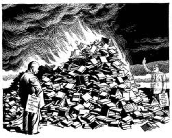 Book burning