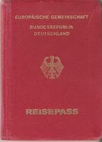 Jews can obtain passports for travel outside of Germany only in special cases.