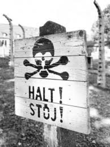 A concentration camp...