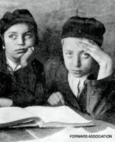 All Jewish children are expelled from German schools and can attend only separate Jewish schools.
