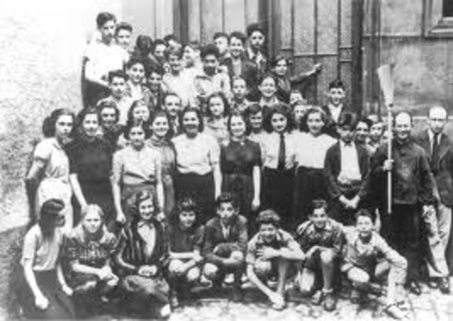 Further restrictions are imposed on the number of Jewish students attending German schools.