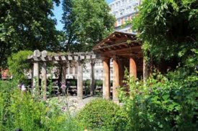 This is another picture of the British memorial garden