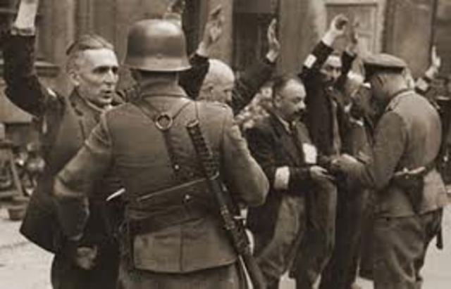 Approximately 164,000 Polish Jews are concentrated and imprisoned in the Lódz ghetto which is established and sealed off from the outside world.