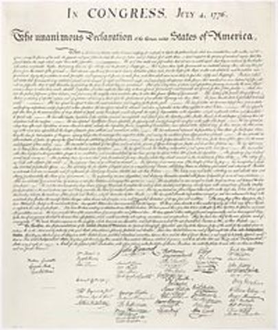 American Declaration of Independence