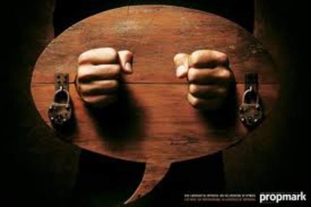 The German government takes away freedom of speech, assembly, press, and freedom from invasion of privacy and from house search without warrant.