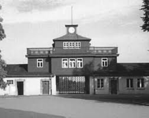 Buchenwald concentration camp opens.