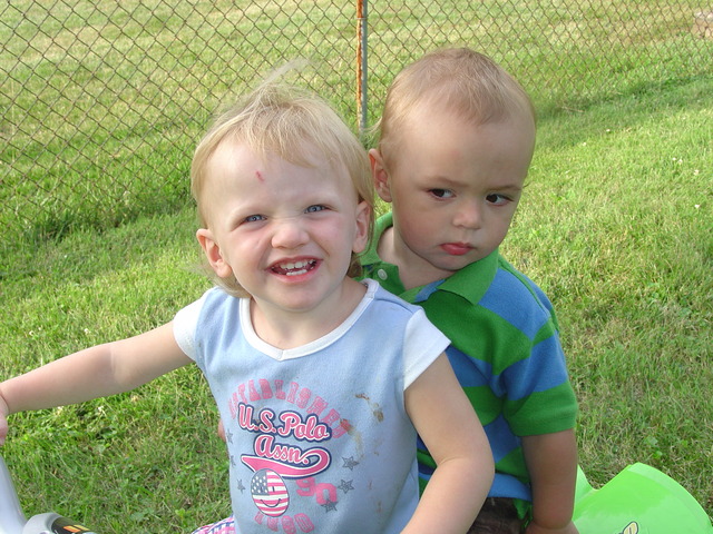 Riding my power wheel