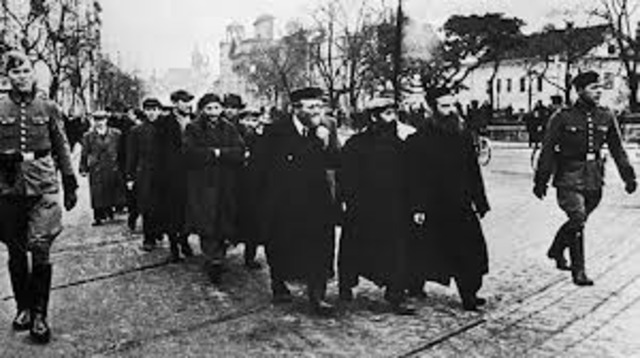 Jews are forced to turn in radios, cameras, and other electric objects to the police. Jews receive more restrictive ration coupons than other Germans. They do not receive coupons for meat, milk, etc. Jews also receive fewer and more limited clothing ratio